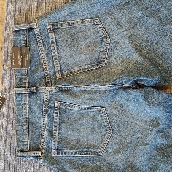 New BR Curvy Straight Jeans Size 27/4 - Picture 3 of 10